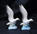 Seagull Salt & Pepper Shakers Sandpoint Idaho Souvenir