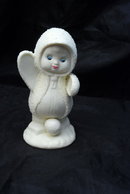 Bisque Porcelain Snow Baby