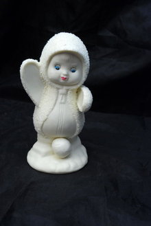 Bisque Porcelain Snow Baby