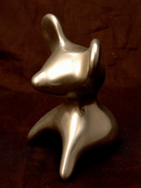 Hoselton Aluminum Sculpture Mouse Signed & Numbered