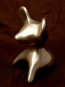 Hoselton Aluminum Sculpture Mouse Signed & Numbered
