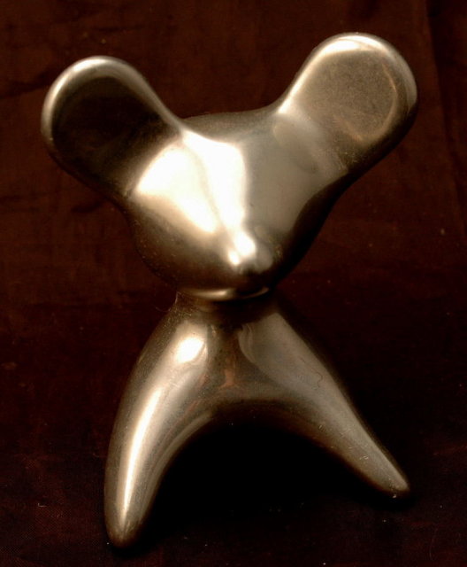 Hoselton Aluminum Sculpture Mouse Signed & Numbered