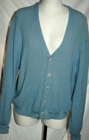 Alpaca Vintage Golf Sweater , Vintage Nordstrom's Blue XL **PRICE REDUCED**!