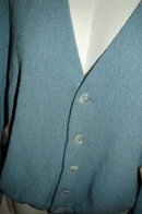 Alpaca Vintage Golf Sweater , Vintage Nordstrom's Blue XL **PRICE REDUCED**!