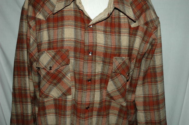 Vintage Pendleton Wool Plaid Shirt High Grade Western Wear Snap Shirt XL **PRICE REDUCED**!