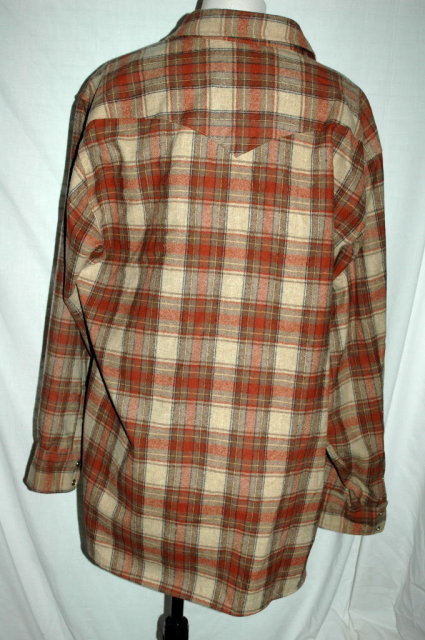Vintage Pendleton Wool Plaid Shirt High Grade Western Wear Snap Shirt XL **PRICE REDUCED**!