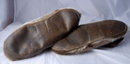 Seal Fur Slippers with Beaver Trim. Men's