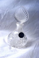 Full Lead CRYSTAL PRINCESS HOUSE PERFUME BOTTLE WITH STOPPER.
