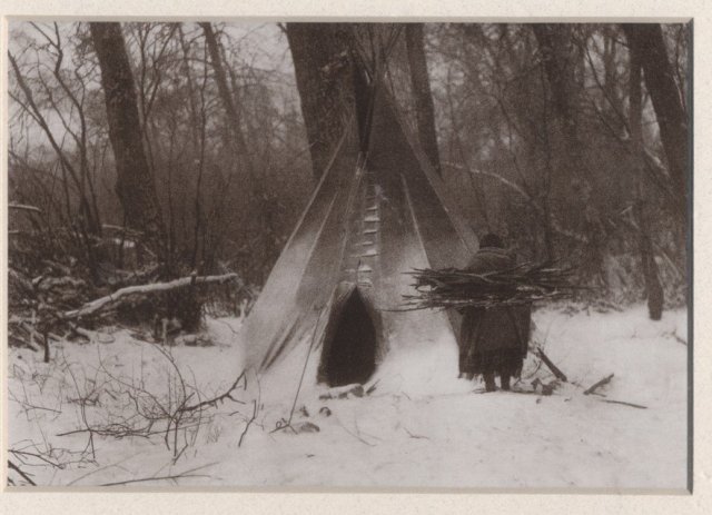 Edward S Curtis Native American Apsaroke ( Crow Indian) Lithograph of Original Photo 1908