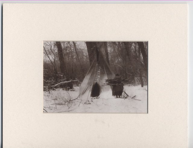 Edward S Curtis Native American Apsaroke ( Crow Indian) Lithograph of Original Photo 1908