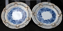2 Schwarzenhammer Bavaria Reticulated Plates 6.5