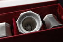 Gorham Pewter Salt, Pepper Shaker Set of 4 in box