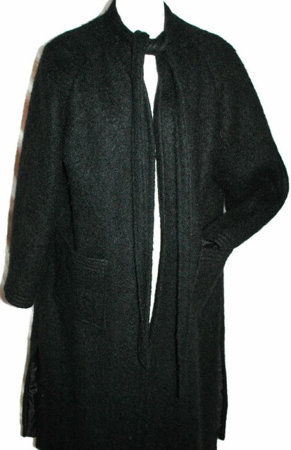 Mohair Opera Coat, Duckenfields Lochcarron woven in Scotland.
