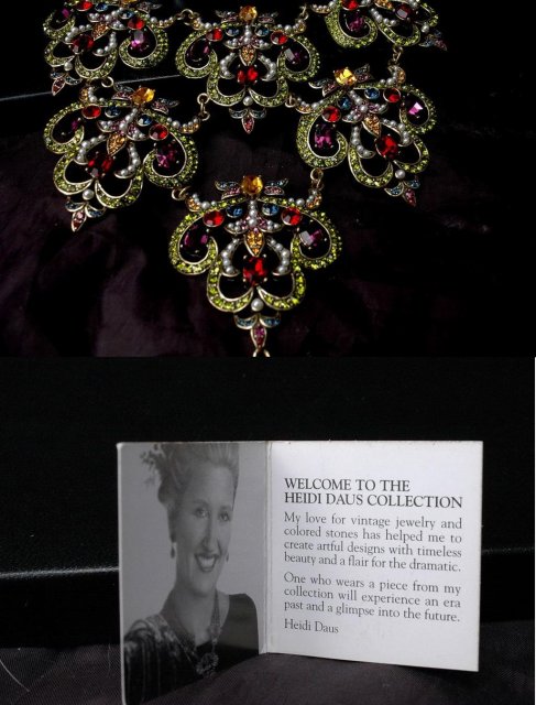 Heidi Daus Elegant Jewels & Pearls Necklace