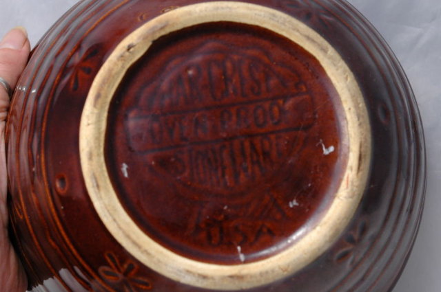 VINTAGE MARCREST POTTERY