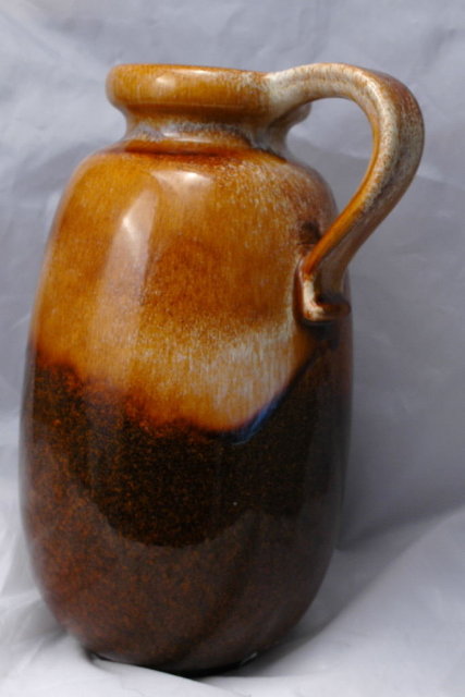 W. Germany Fat Lava Scheurich Stoneware Pottery Jug