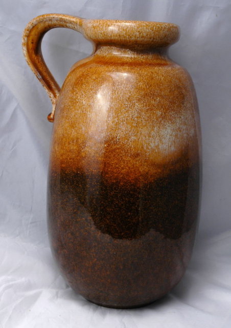 W. Germany Fat Lava Scheurich Stoneware Pottery Jug