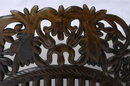Authentic Antique Large Mantilla Hair Comb, Hand Carved Tortoise Shell -