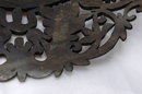 Authentic Antique Large Mantilla Hair Comb, Hand Carved Tortoise Shell -
