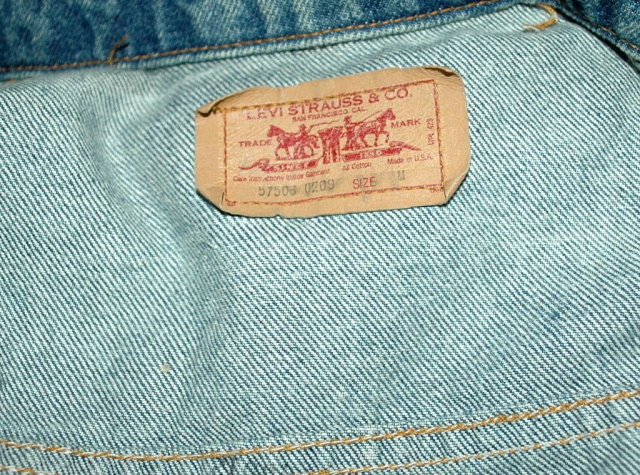 Youth Levi Straus Jacket Size Medium