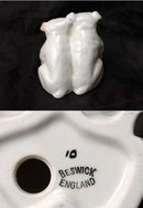 Beswick Seated Bulldogs Porcelain Figurines