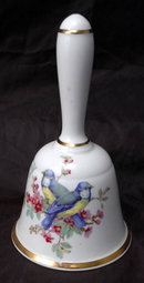 Countess Fine Bone China England Dinner Bell Audobon Style Birds