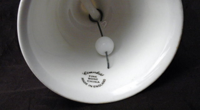 Countess Fine Bone China England Dinner Bell Audobon Style Birds