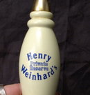 Henry Wienhart Private Reserve Wood/ Brass BEER TAP HANDLE