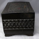 Hand Carved Wood Egyptian Jewelry Music Box