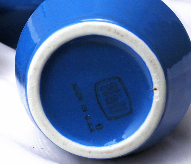 Hall China Blue White Railroad Dinning Car Coffee, Tea Service,Set