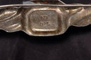 Hand Crafted Vintage Sterling & Black Onyx Bar Pin Brooch