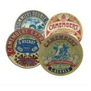 BIA Cordon Bleu Assorted Cheese Plates, Set of 4, Gift Boxed, Fromage