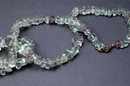 Natural Fluorite Nuggets Necklace 24