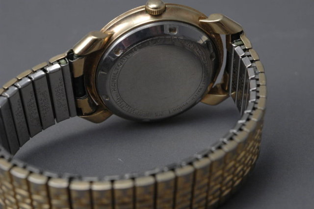 Vintage Hamilton Automatic Wrist Watch , Water Resistant, Shock Resistant Lifetime Mainspring10k Bezel