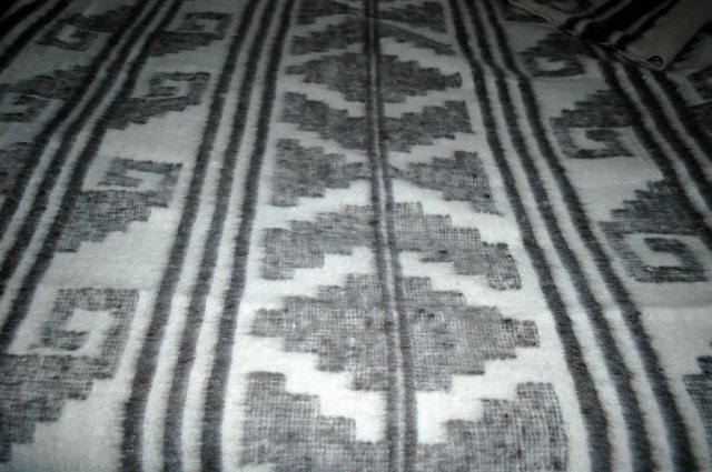 Hand Made Woven 100% Wool Blanket Momostenango, Guatemala 84