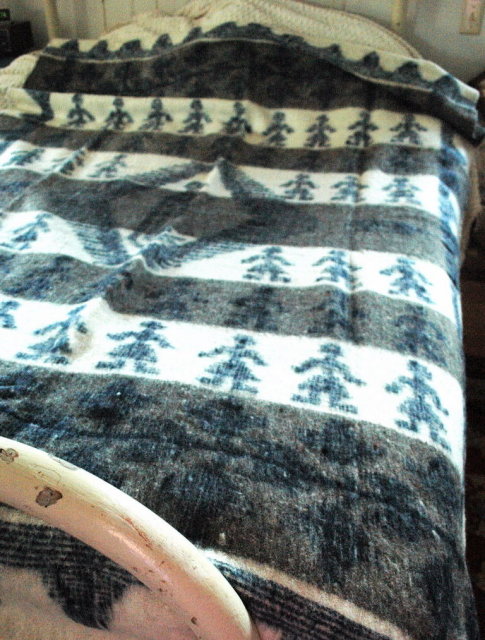 Hand Made Woven 100% Wool Blanket Momostenango, Guatemala 84