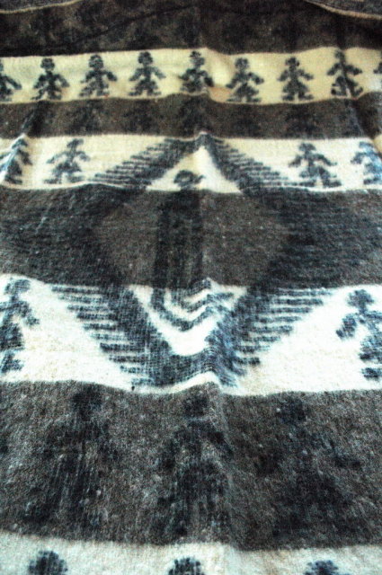 Hand Made Woven 100% Wool Blanket Momostenango, Guatemala 84