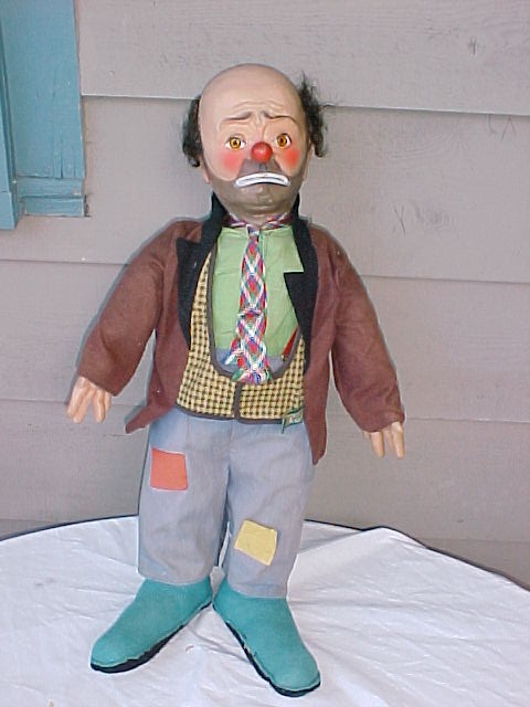 Vintage Emmett Kelly's Willie the Clown Doll