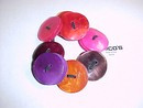 Genuine Shell Button Bracelet by Chico's Hand carved dyed shell *PRICE REDUCTION*