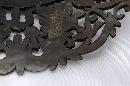 Authentic Antique Large Mantilla Hair Comb, Hand Carved Tortoise Shell -