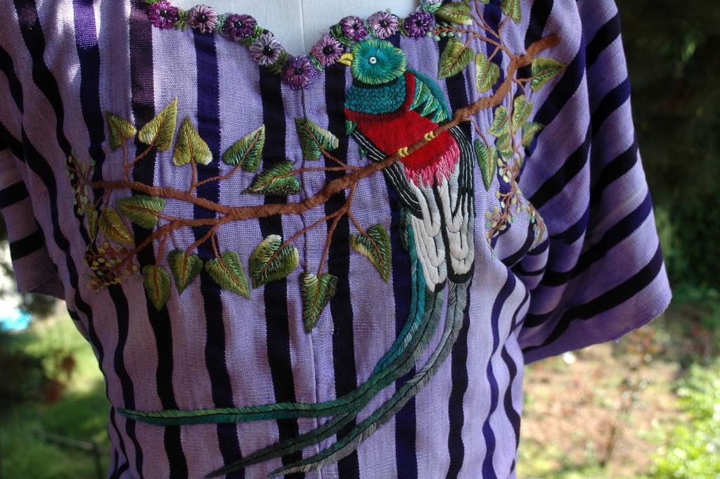 Hand Embroidered Woven Huipil Santiago Atitlán in Guatemala. **PRICE REDUCTION**!