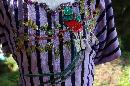 Hand Embroidered Woven Huipil Santiago Atitlán in Guatemala. **PRICE REDUCTION**!