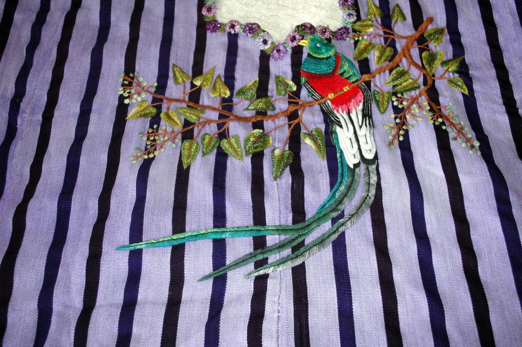Hand Embroidered Woven Huipil Santiago Atitlán in Guatemala. **PRICE REDUCTION**!