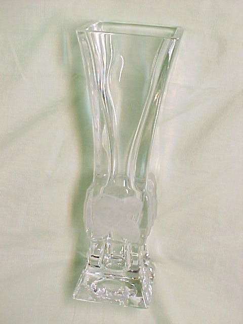 Czechoslovakian Royal Limited Crystal Vase