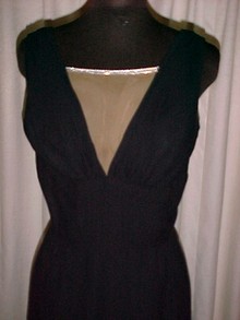 Lilli Diamond Black Cocktail Wriggle Dress