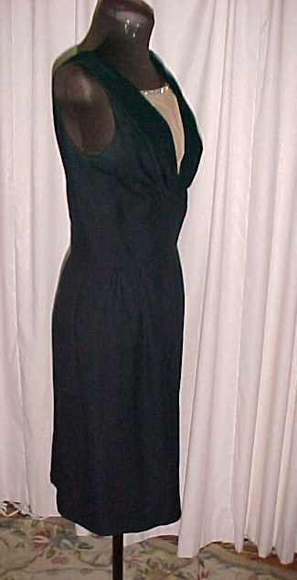 Lilli Diamond Black Cocktail Wriggle Dress