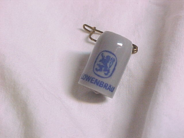 LOWENBRAU Tiny Beer Mug , Stein Charm Pin