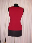 Drawstring Front dark red Cashmere Sweater * PRICE REDUCED !**