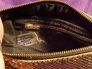 Whiting & Davis Co. Gold Metal Mesh Bag, Purse,