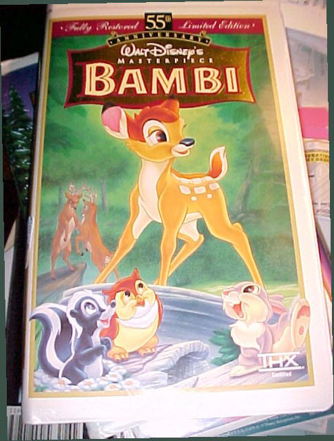 Walt Disney's Masterpiece Bambi Fully Restored FREE SHIPPING WITHIN THE USA